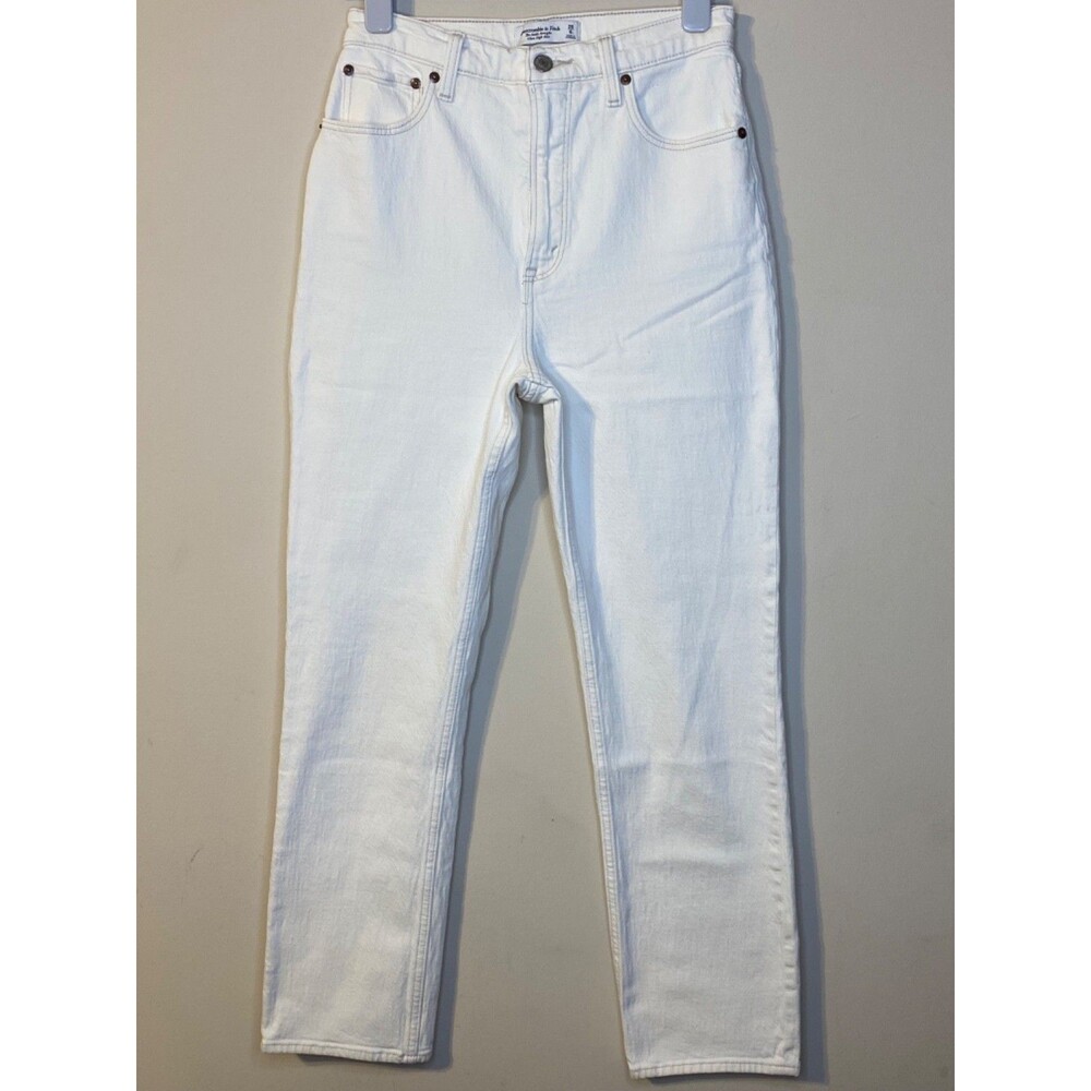 Abercrombie & Fitch The Ankle Straight Ultra High Rise Jeans Size 28/6